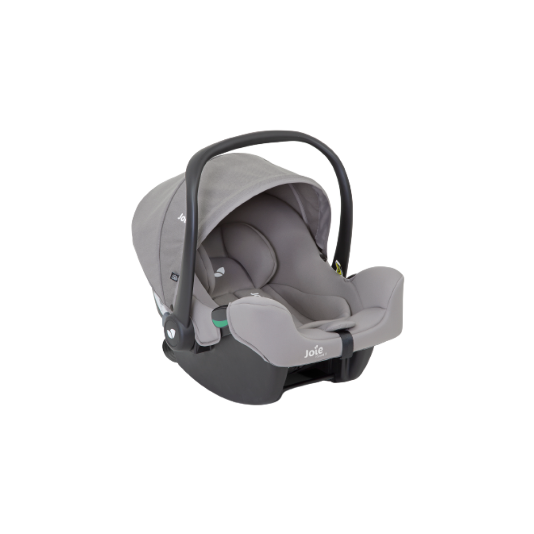 Carucior pentru copii multifunctional 3 in 1 Chrome Foggy Gray  (Carucior Chrome Foggy Gray + Landou / Portbebe Chrome Foggy Gray + scoica i-Snug Gray Flannel) - Joie - imagine 2