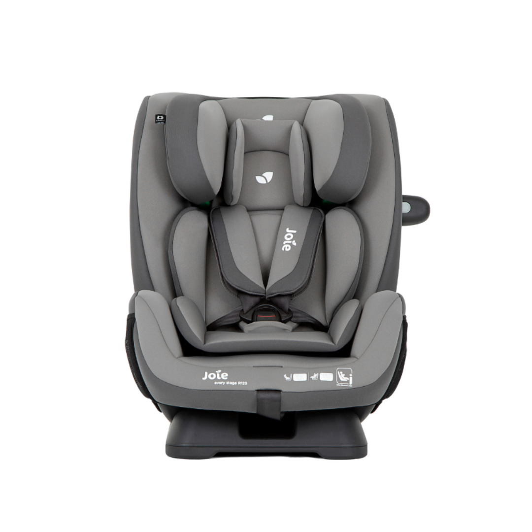 Scaun auto copii Every Stage R129 Cobblestone, 40-145 cm, certificat R129 si testat ADAC - Joie - imagine 8